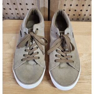 Lugz men's brown size 12 skater shoes‎ MREGELWHC-2910 Excellent Tan Casual Work